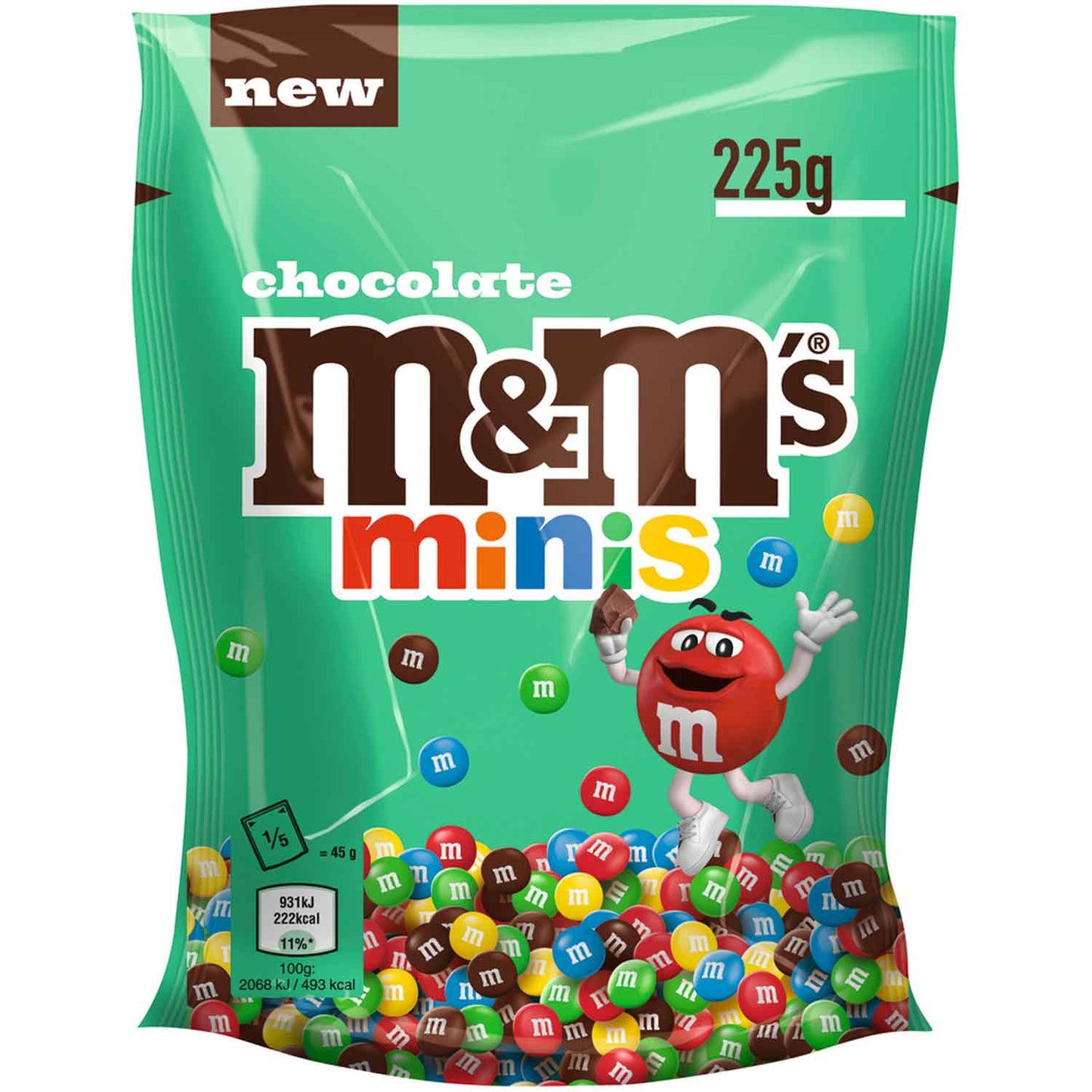 M&M'S Chocolate Minis 225g MHD:29.06.2025