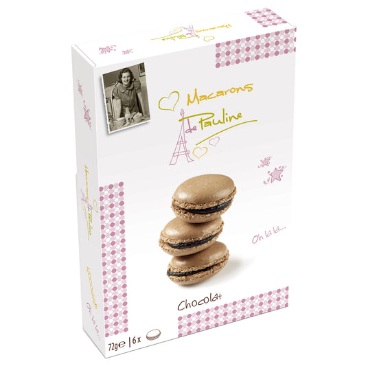 Macarons de Pauline Chocolat 72g MHD: 30.11.2024