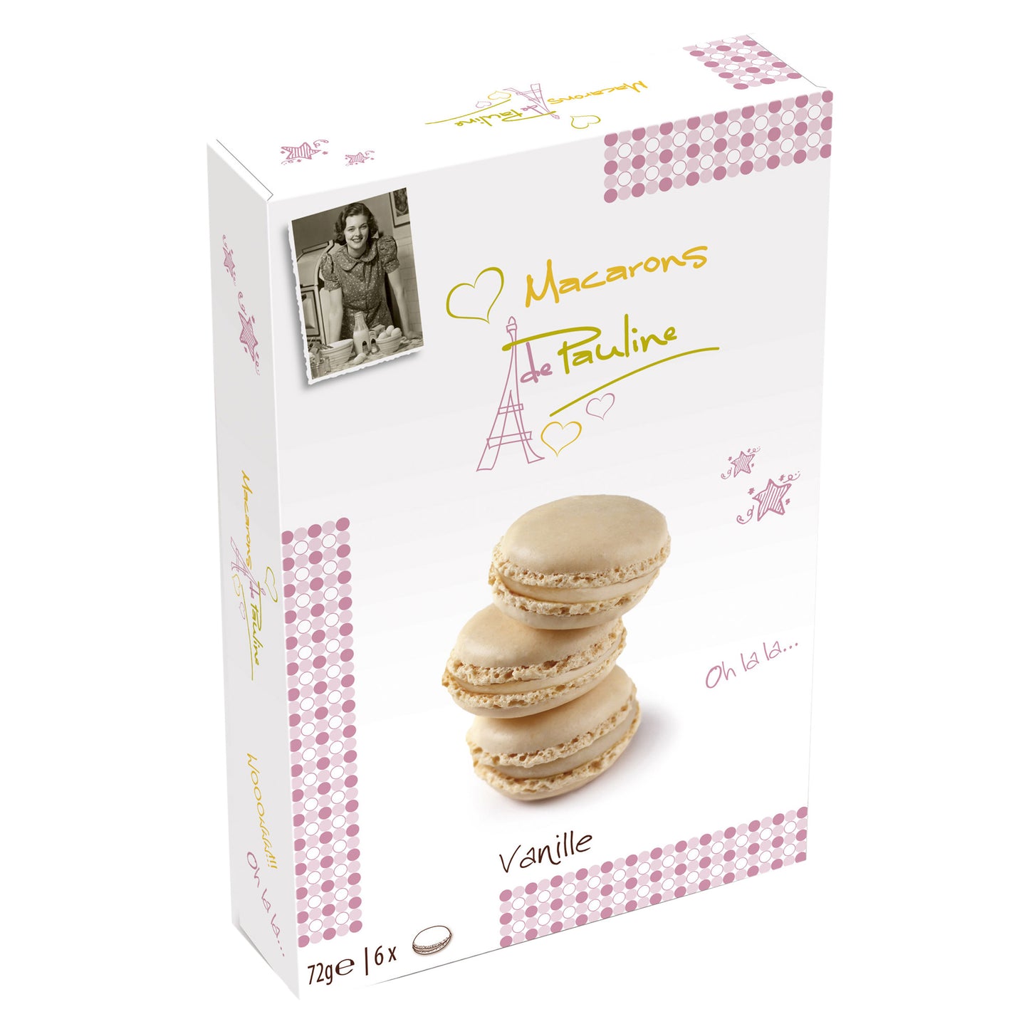 Macarons de Pauline Vanille 72g MHD: 24.01.2025