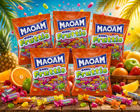 Maoam Happy Fruttis 5 x 175g