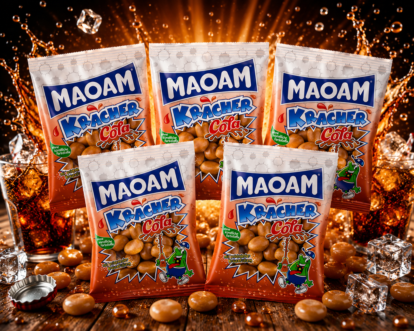 Maoam Kracher Cola 5 x 200g