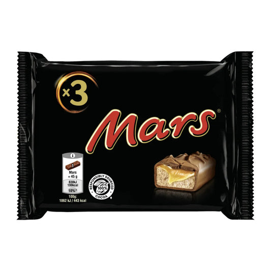 Mars Classic Multipack 3x45g
