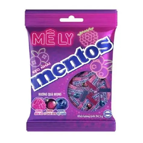 Mentos Chewing Candy Blueberry-Raspberry 94,5g