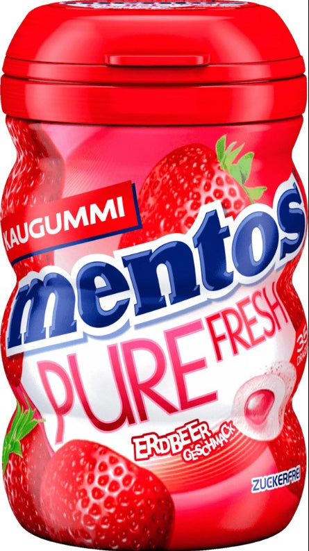Mentos Kaugummi Pure Fresh Erdbeere 70g