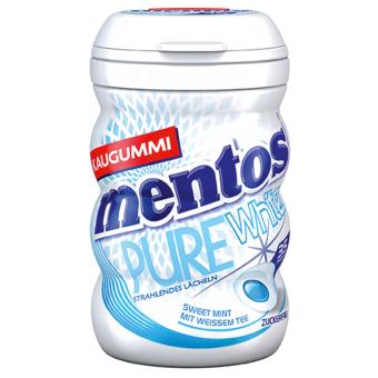 mentos Pure White Kaugummi zuckerfrei 35er