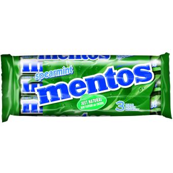 mentos Menta verde 3x38g