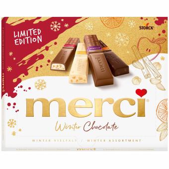 merci Finest Selection Winter Chocolate 250g MHD: 31.07.2024