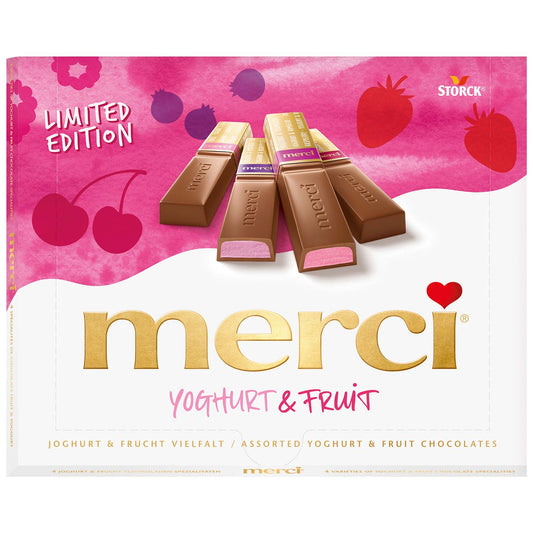 merci Finest Selection Yoghurt & Fruit Vielfalt 250g 01.11.2024