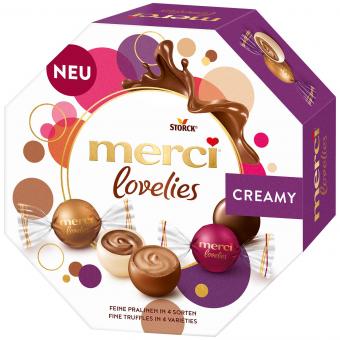 merci lovelies Creamy 185g MHD: 01.05.2025 - Lecker24