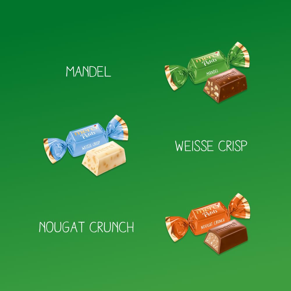 Merci Petits Crunch Sorten