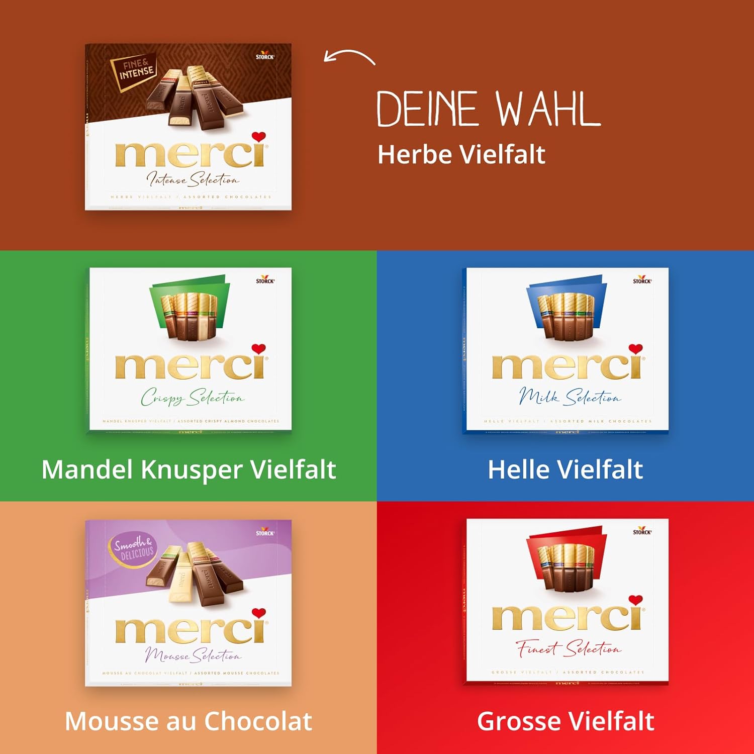 merci Finest Selection Herbe Vielfalt