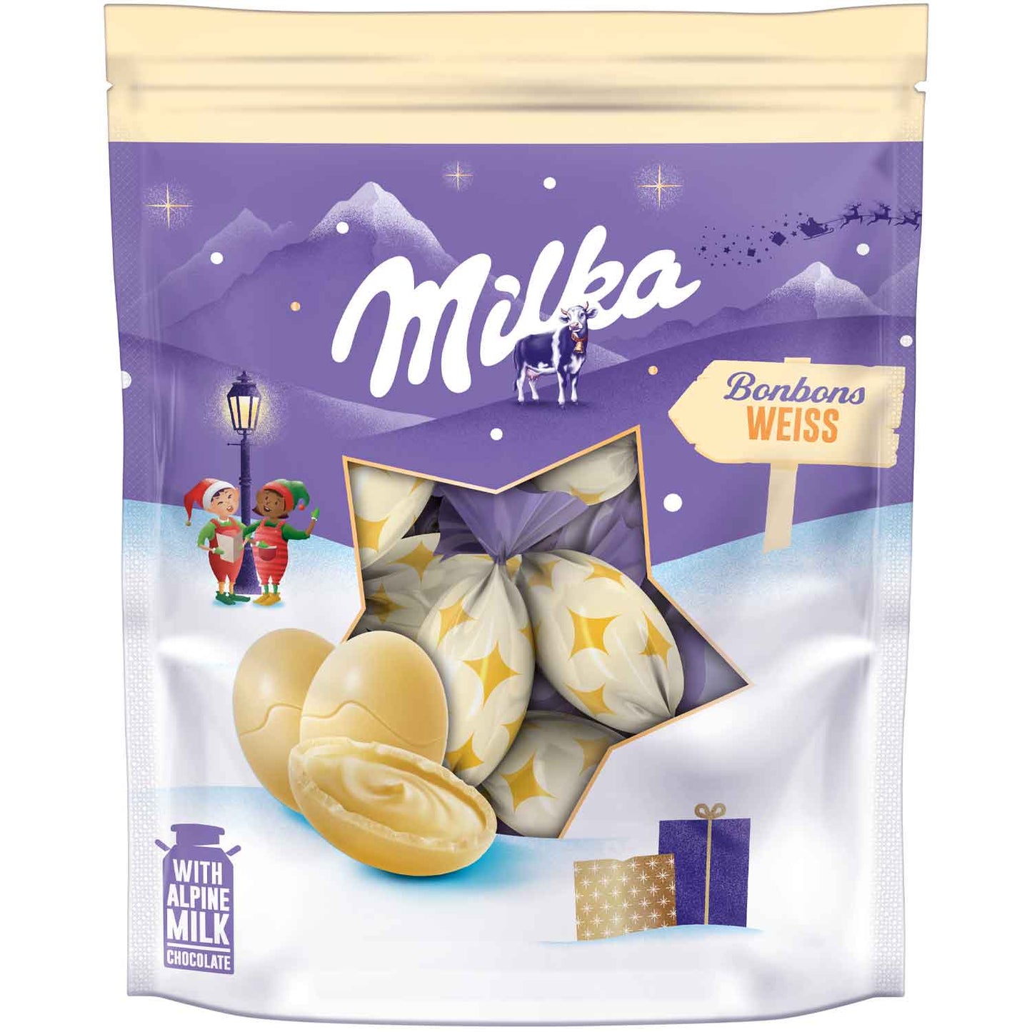 Milka Bonbons Weiß 90g