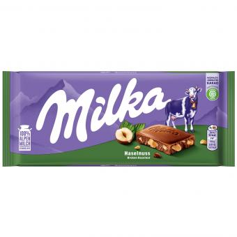 Milka Haselnuss 100g MHD:15.04.2025