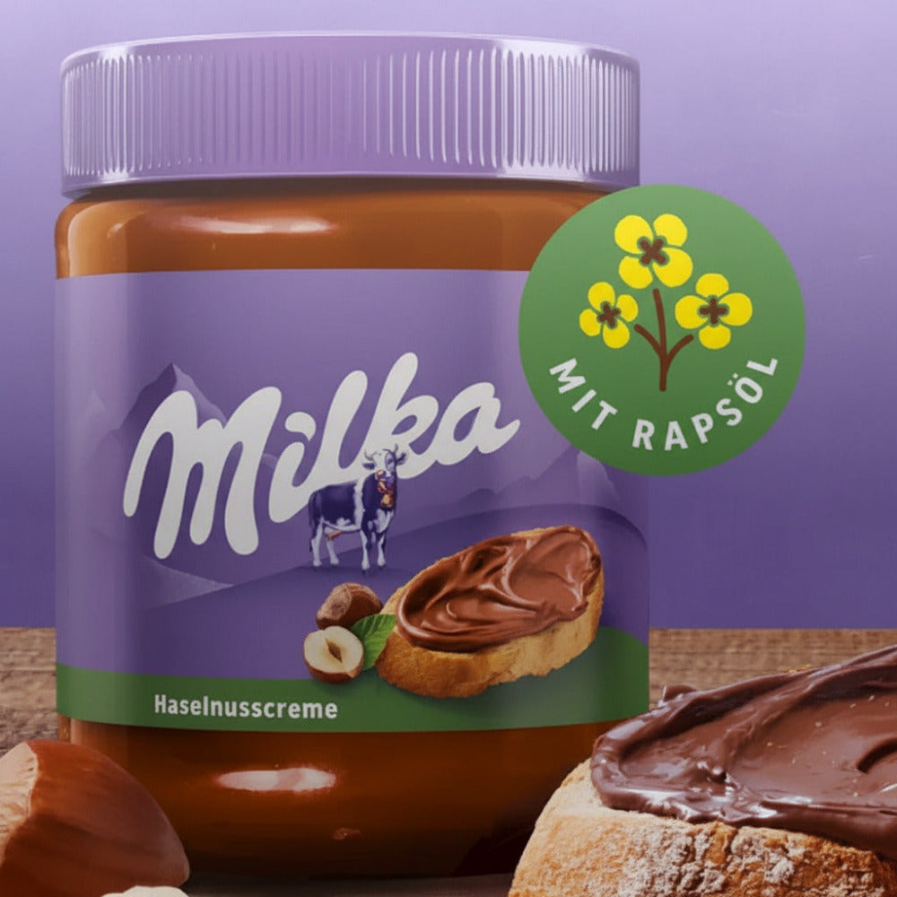 Milka Haselnusscreme 350g – Zarter Schmelz für dein Frühstück!