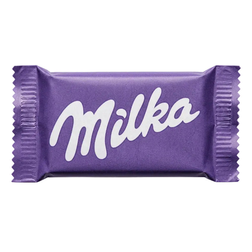 Milka Naps Alpenmilch | Mini-Schokoladentäfelchen aus zarter Alpenmilch-Schokolade