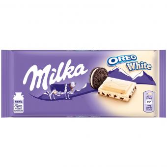 Milka Oreo White 100g MHD:19.03.2025