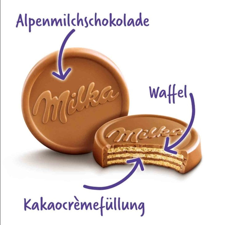 Milka Choco Wafer 5x30g MHD:28.04.2026