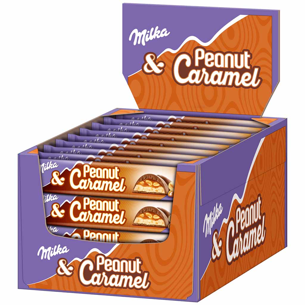 36x milla d'arachide et caramel Riegel á 37g = 1332g DDM:10.9.25