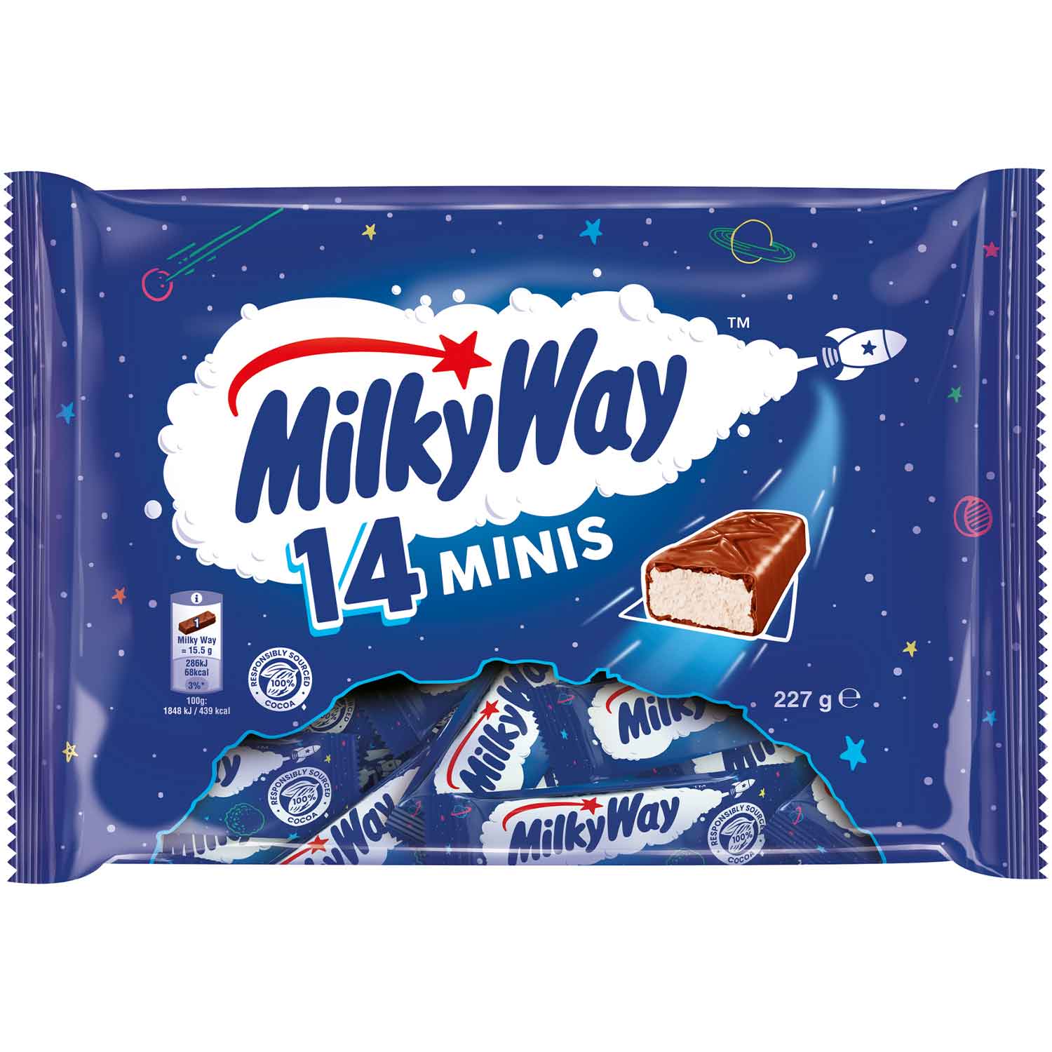14 Minis Milky Way 227g Angebot