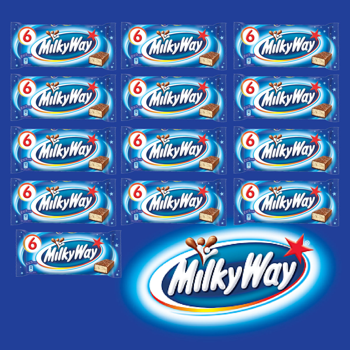 Milky Way - XL-pakket 13 x (6 x 21,5 g)