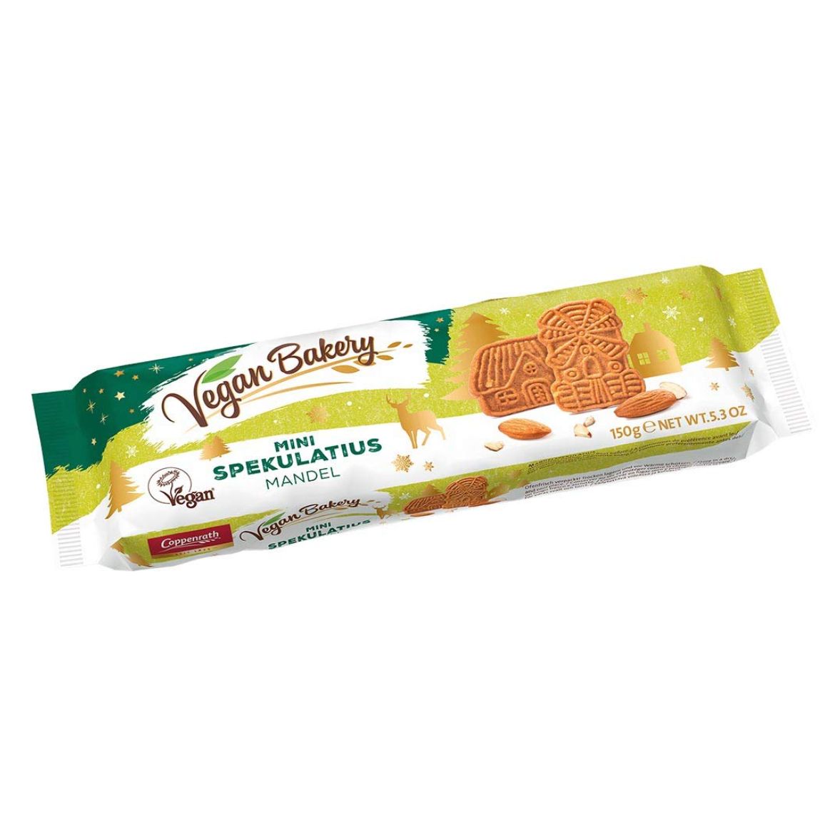 Coppenrath Vegan Bakery : Mini Spekulatius Amande 150 g DDM: 02.04.2026
