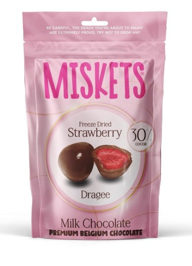 Miskets Freeze Dried Strawberry Milk Chocolate