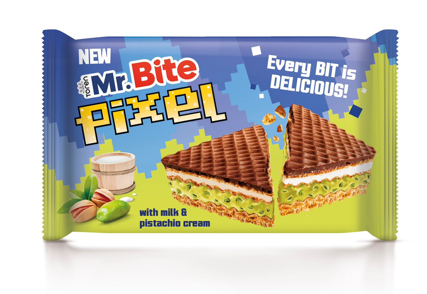 Mr. Bite Pixel Pistazie 28gx10 MHD:31.10.2026