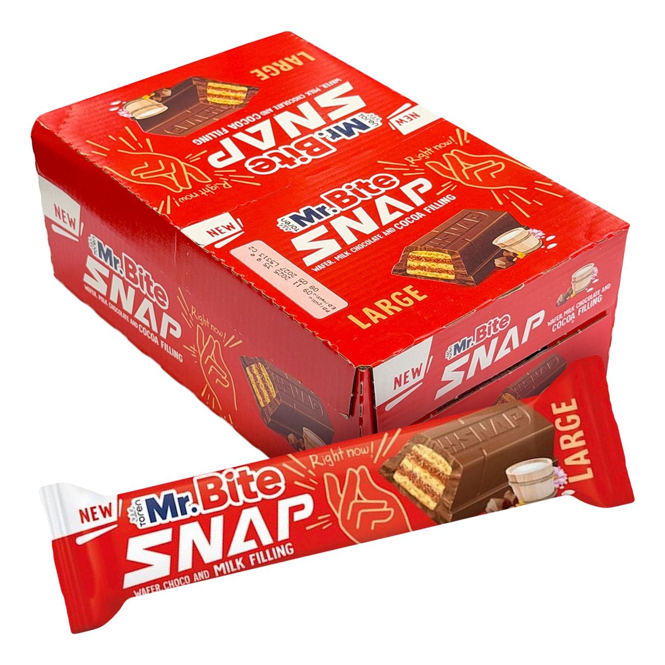 Toren Mr. Bite Snap Lait 24 x 35 g