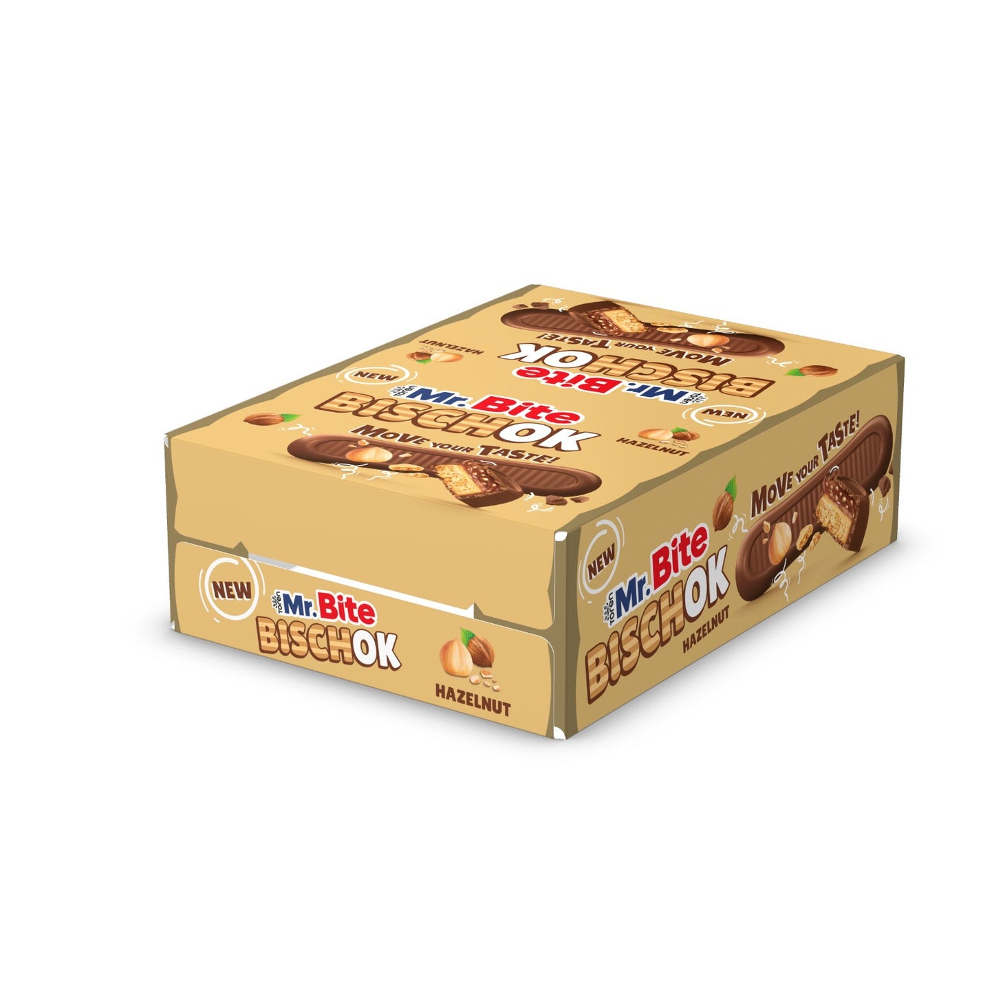 Toren Mr. Bite Bischok Haselnuss 24 x 35g