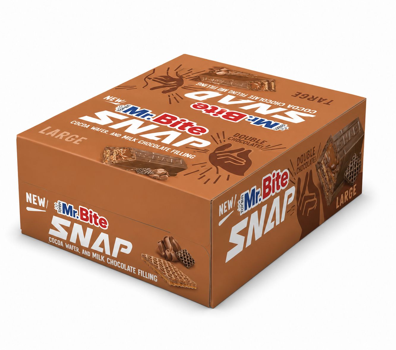 Toren Mr.Bite Snap Milk Chocolate Filling 24x35g