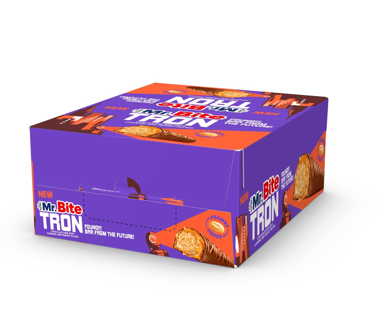 Toren Mr. Bite Tron Caramel Erdnuss 24 x 32g