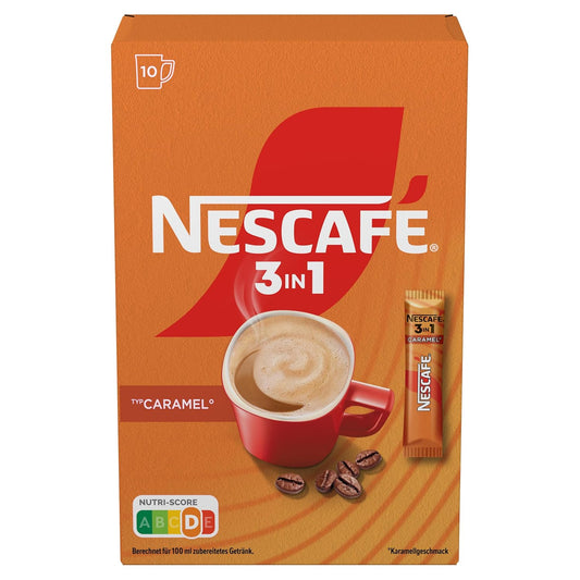 NESCAFÉ 3in1 Typ Caramel 10er MHD:30.06.2026