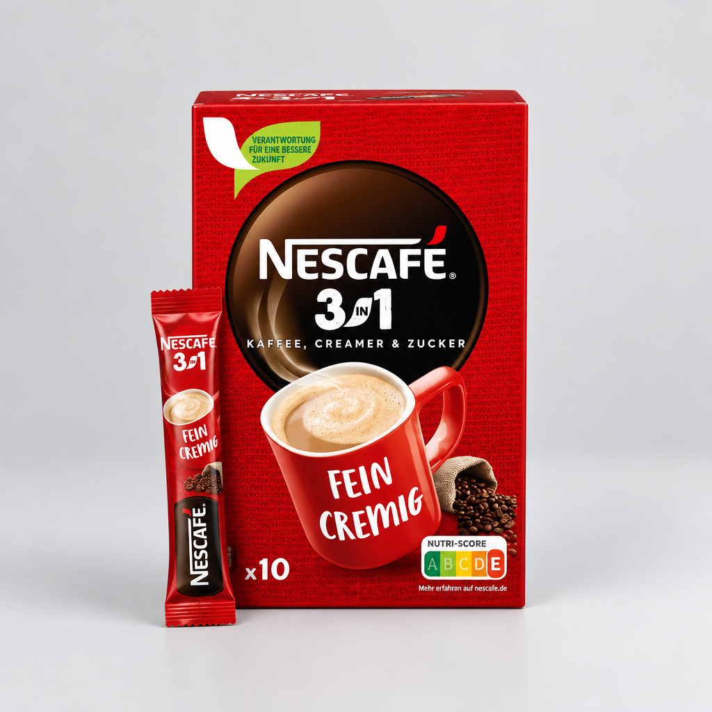 Nescafé 3in1 Instant Kaffee 10 Sticks