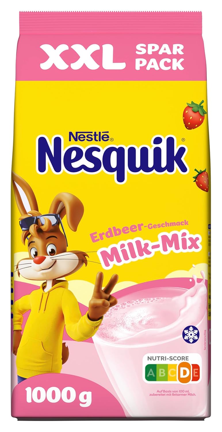 Nestle Nesquik Getränkepulver Erdbeer 1kg