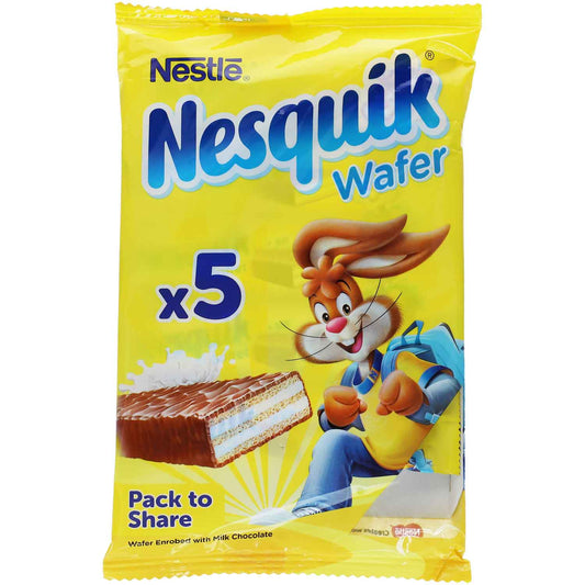 Nesquik Wafer Milk 19gx5 MHD:27.03.2026