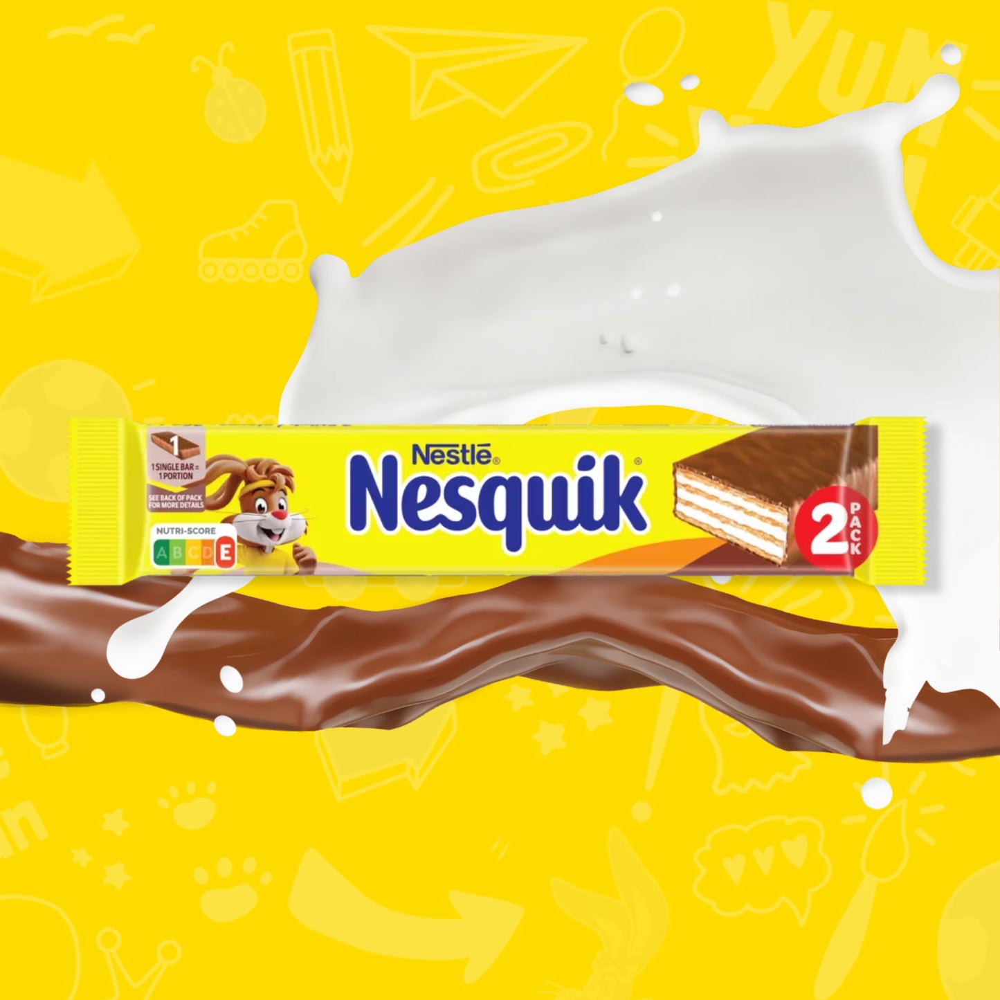 Nesquik Wafer Milk