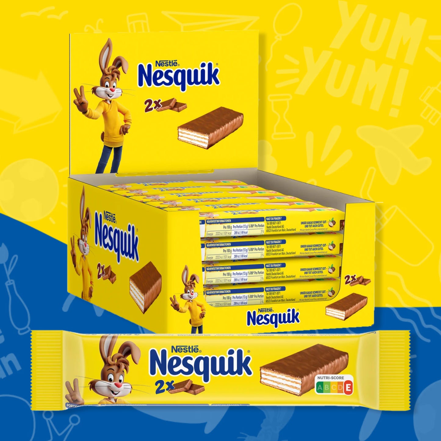 Nesquik Wafer Milk 26gx30