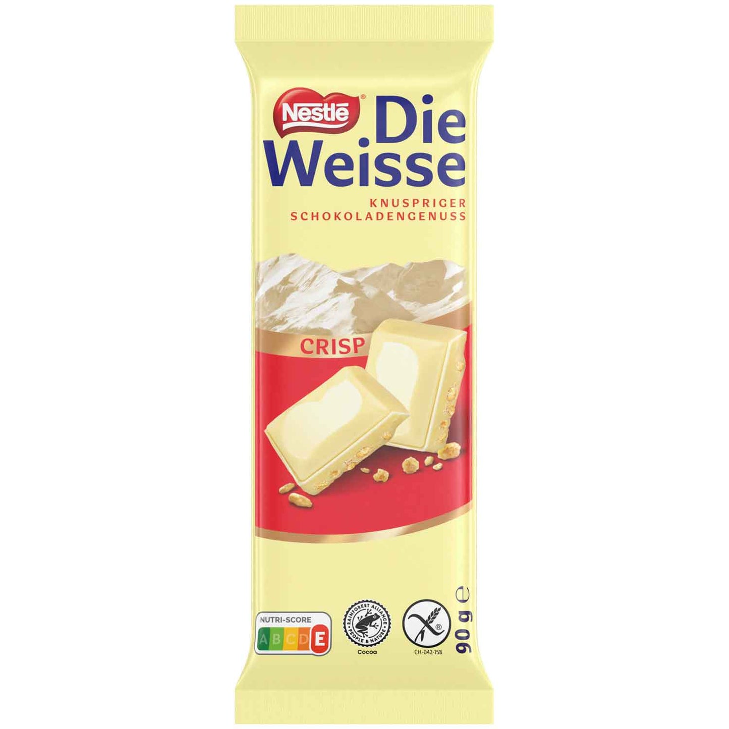 Nestlé Die Weisse Crisp 90g Tafel