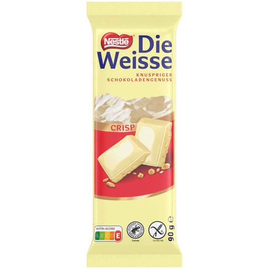 Nestlé Die Weisse Crisp 90g Tafel