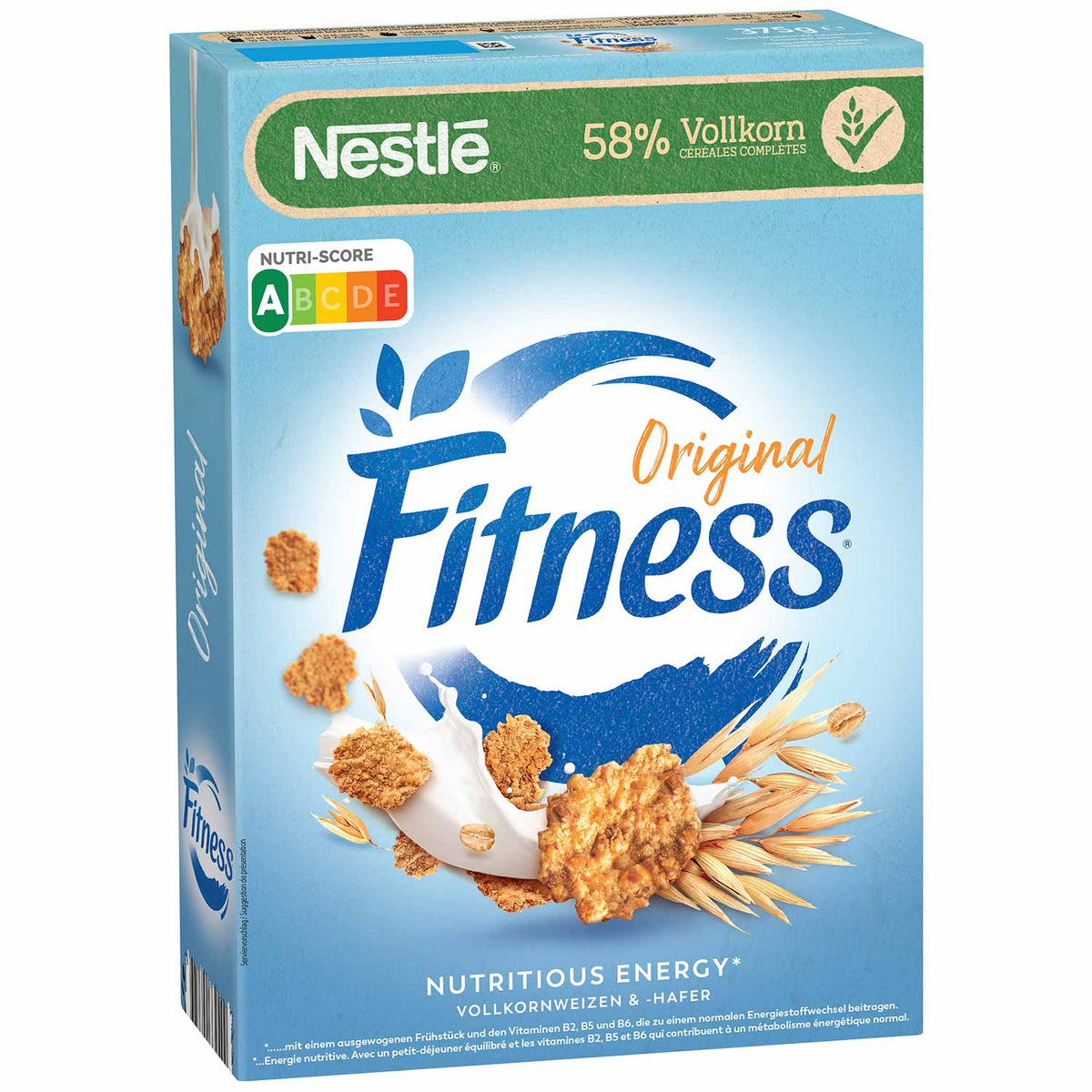 Nestlé Fitness Original 375 g Data przydatności do spożycia: 03.2025 - Lecker24