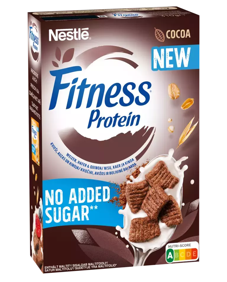 Nestlé FITNESS® PROTEIN CEREALIEN OHNE ZUCKERZUSATZ