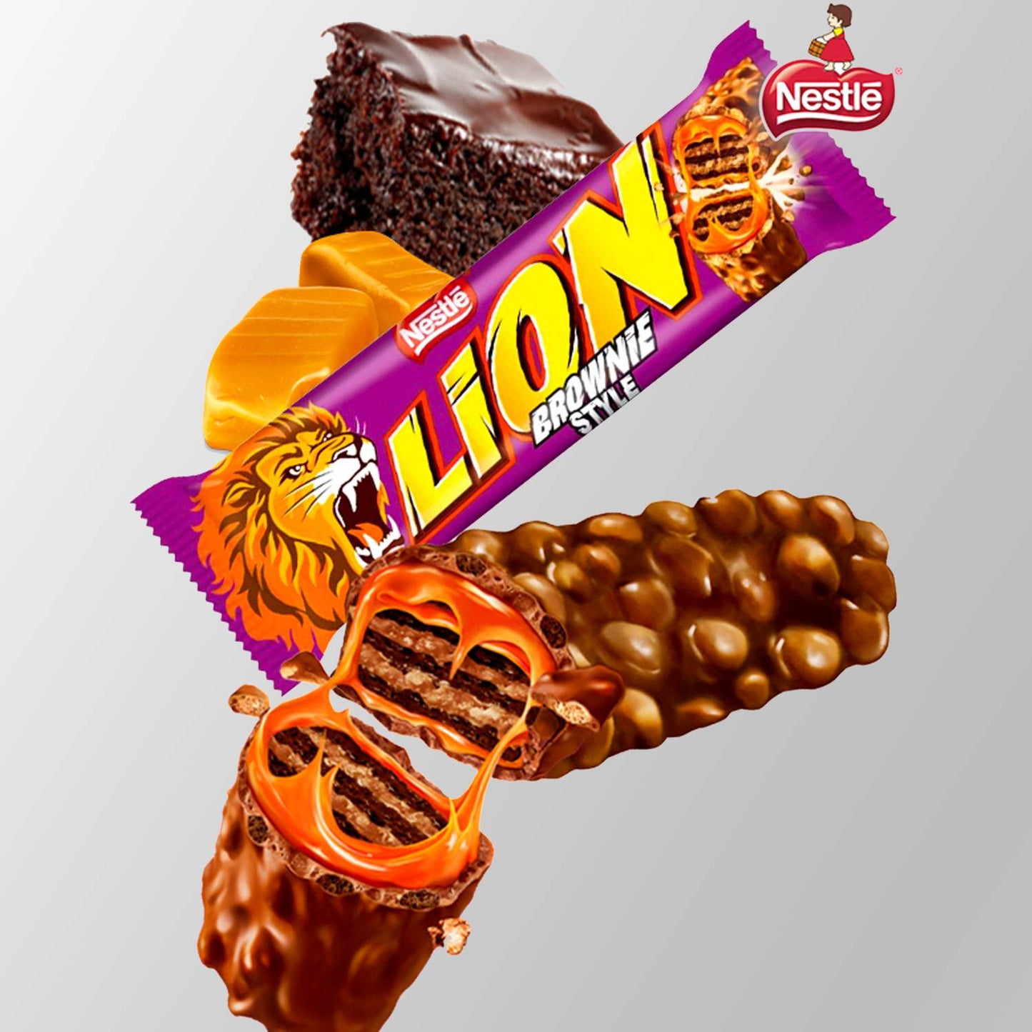 Lion Brownie Style Snack Size