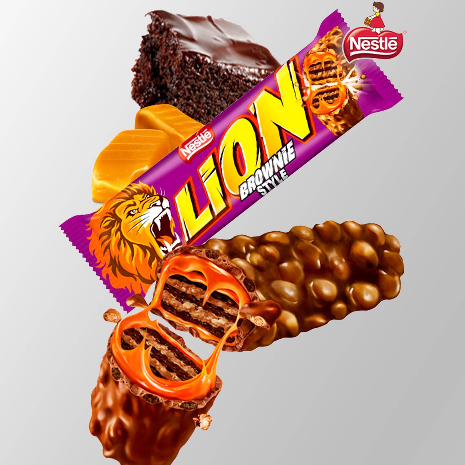 Lion Brownie Style Snack Size