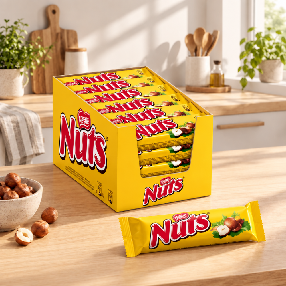 Nestle Nuts Thekendisplay