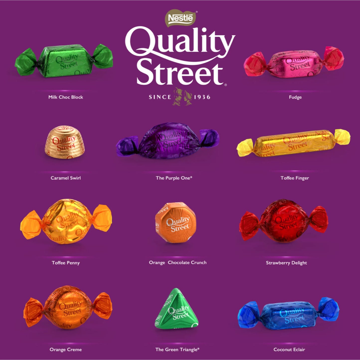 Nestlé Quality Street Sorten