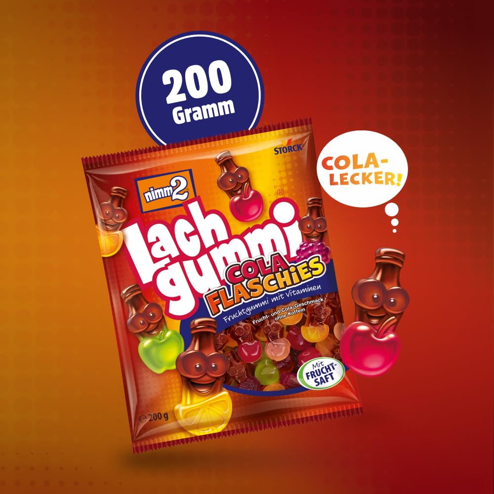 nimm2 Lachgummi Cola Flaschies 200g