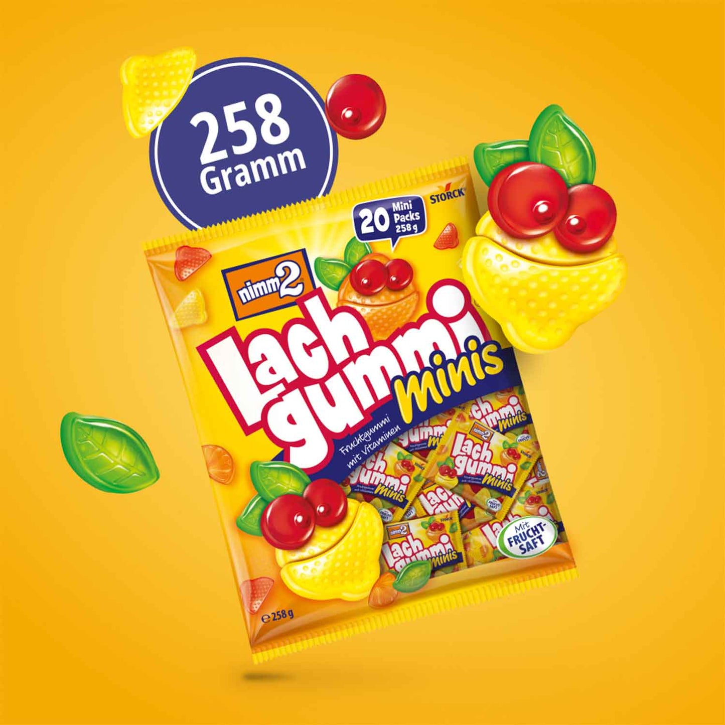 Nimm2 rire gomme minis années 20