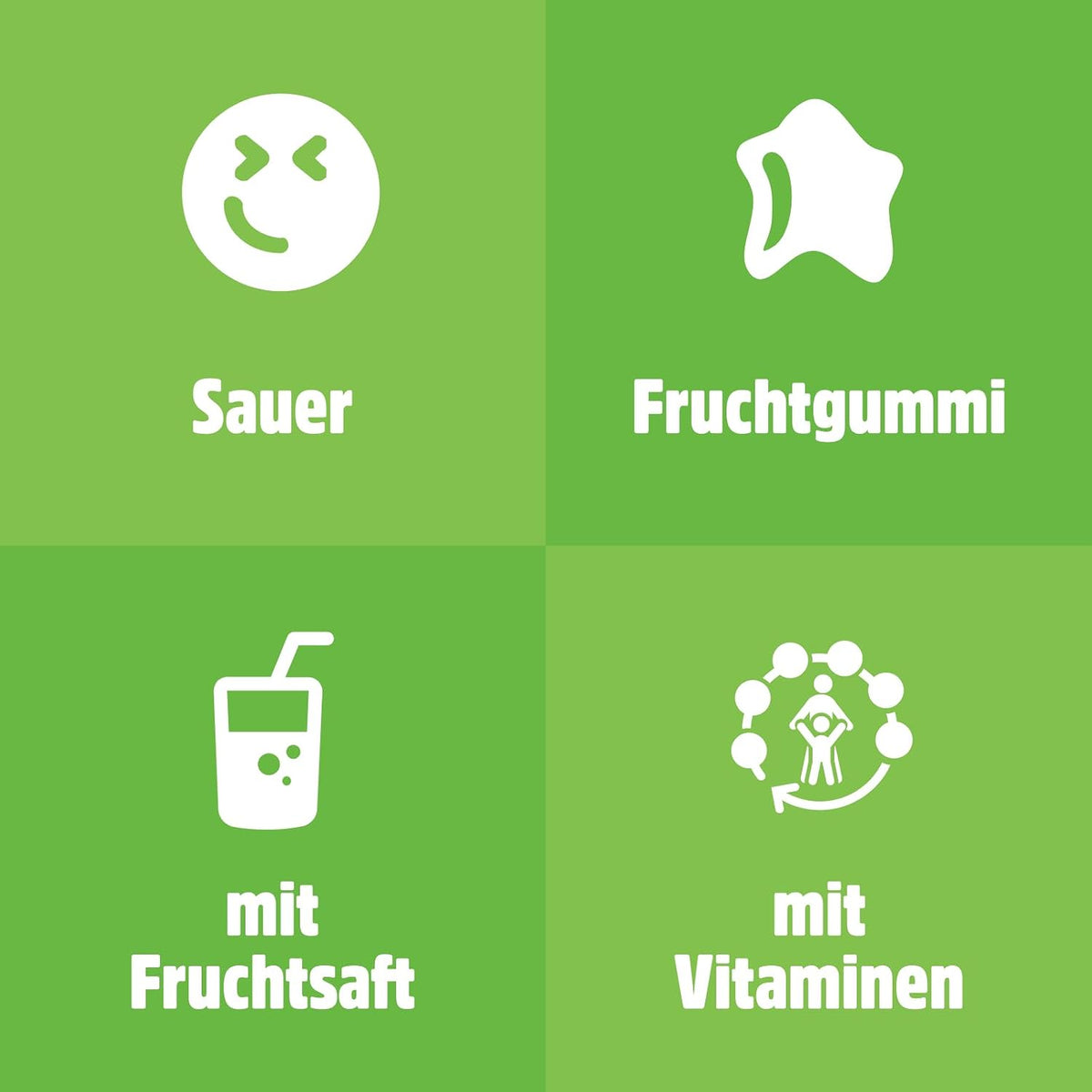 nimm2 Lachgummi Apfellinge Fruchtgummi Inhalt