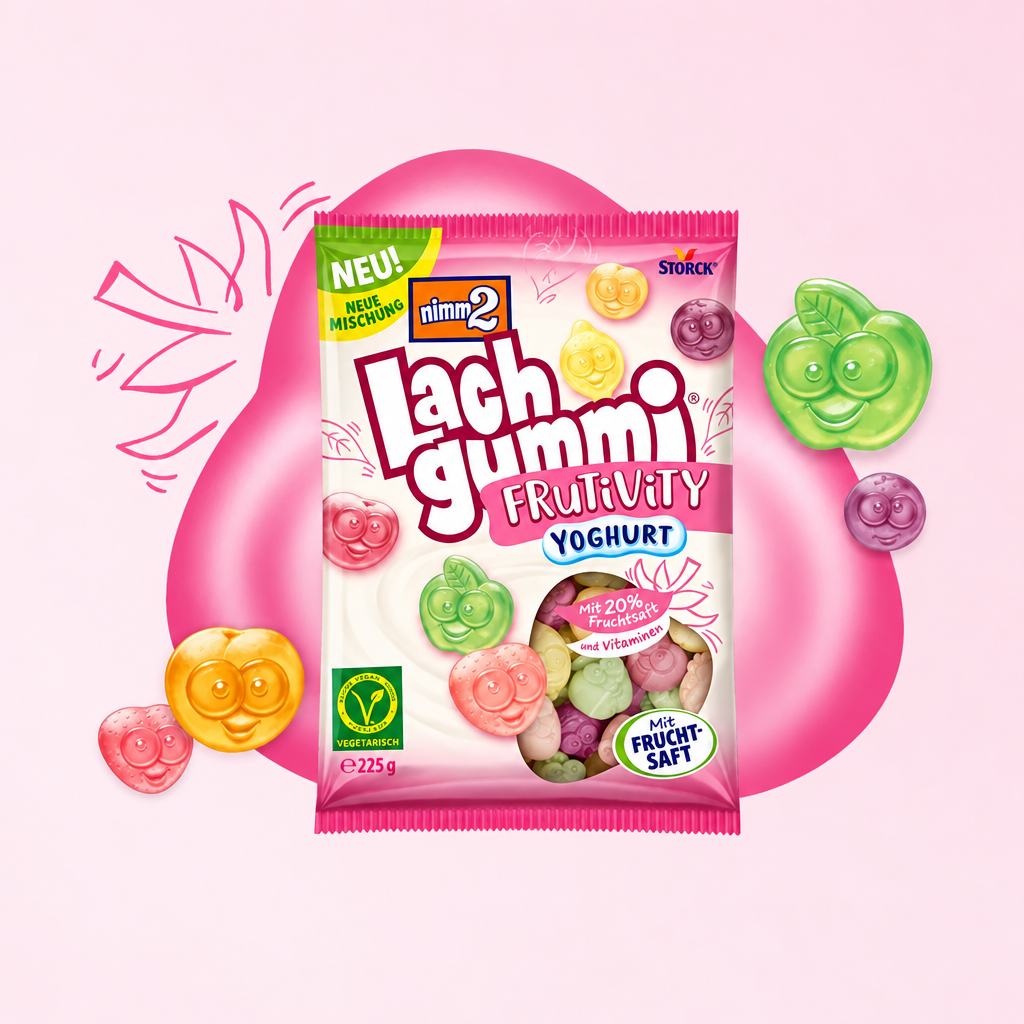 nimm2 Lachgummi Frutivity Yoghurt