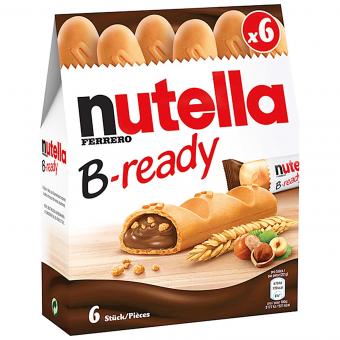 nutella B-ready 6er 132g  MHD: 28.06.2025 - Lecker24
